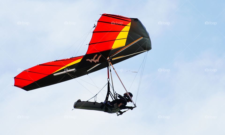 Hang gliding