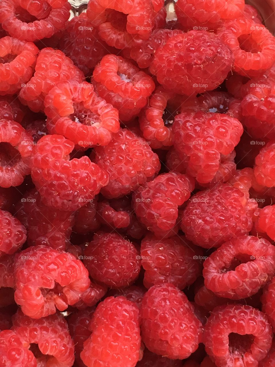 Raspberry fresh from the market