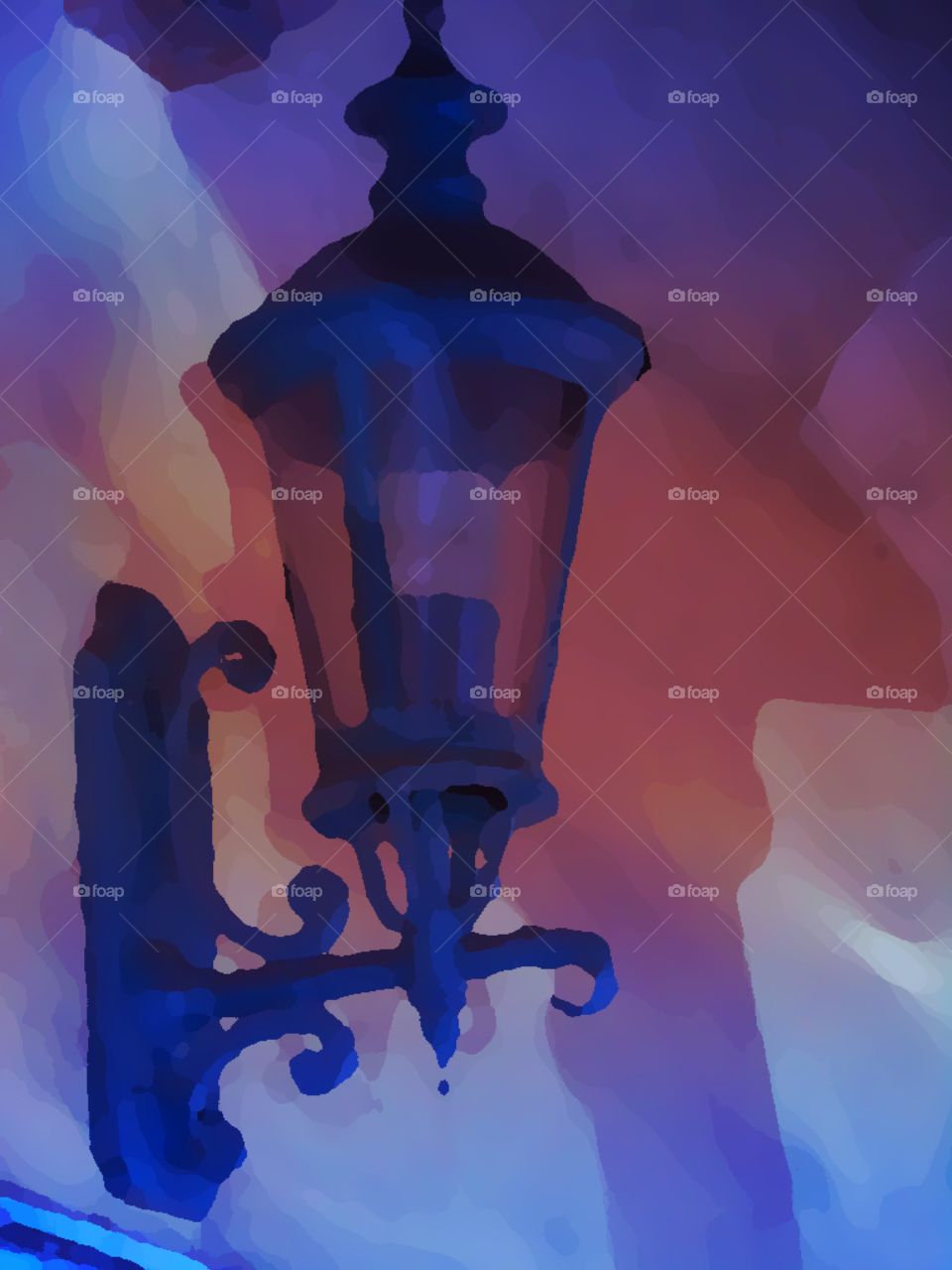 Painted Lantern 