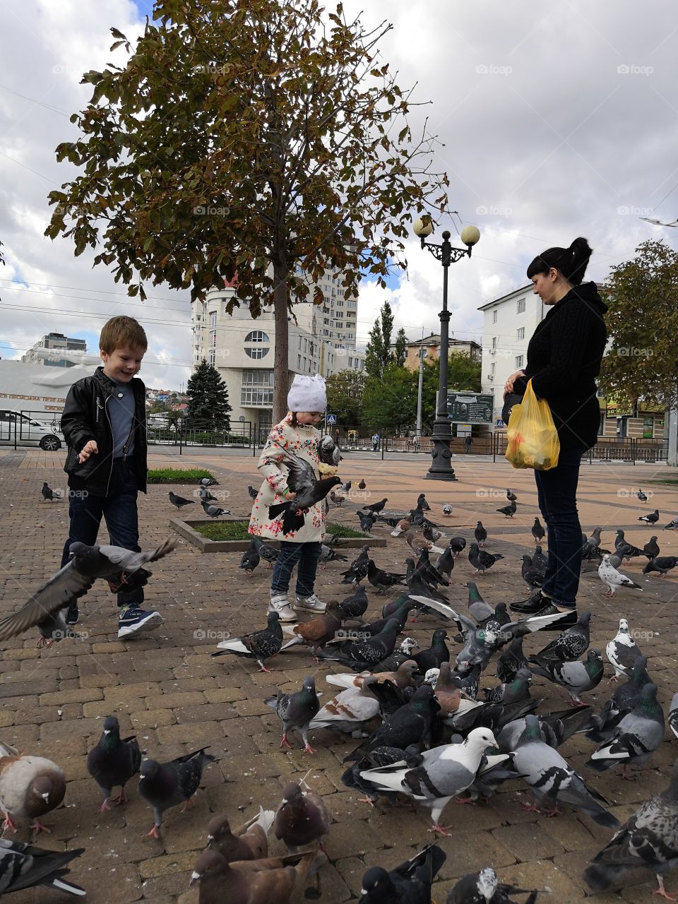 Birds and children