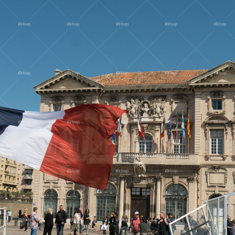 town hall of Marseille (France)