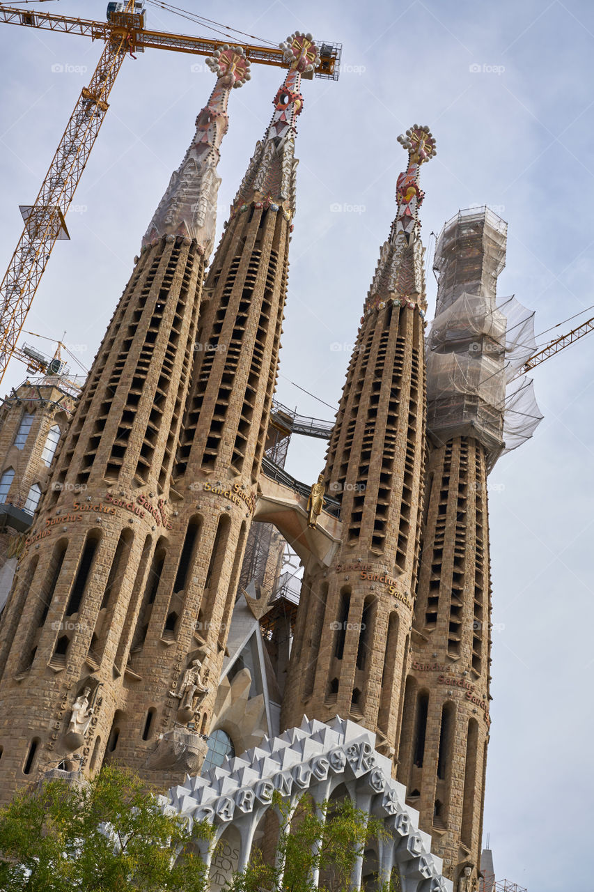 Torres de la Sagrada Familia 