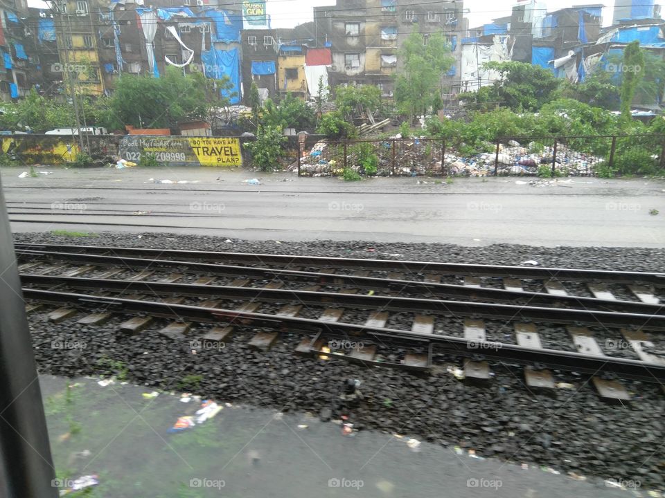 Mumbai city flooded