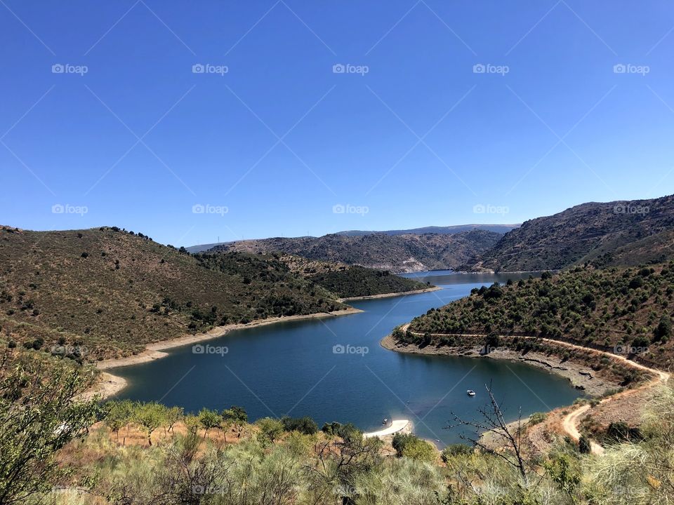 A view of the river near Cardanha