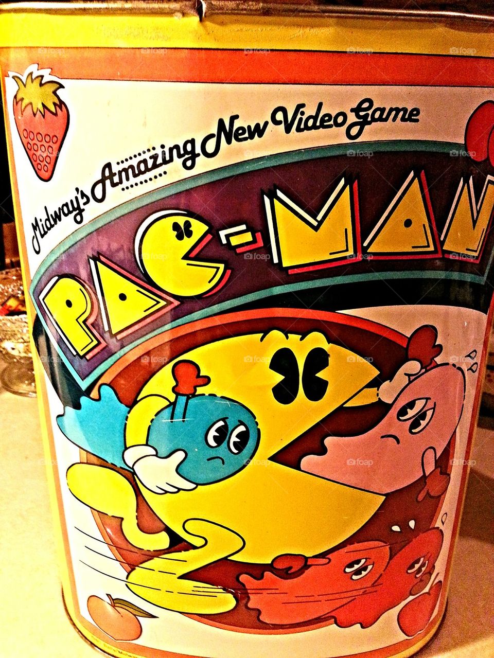 Pac Man Garbage Can