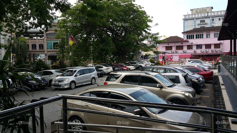 Carpark at Seremban Prima Mall Malaysia