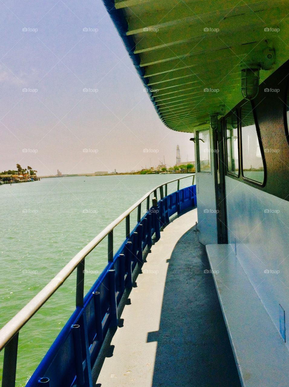 Cruising on the ocean