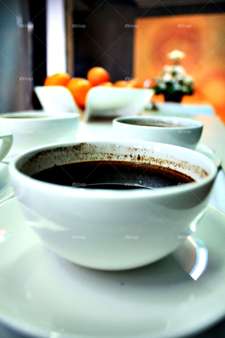 black coffee time