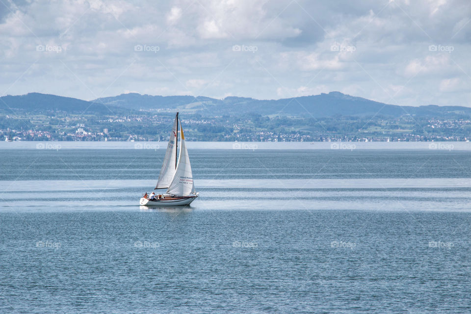 Sailboats in lindau 