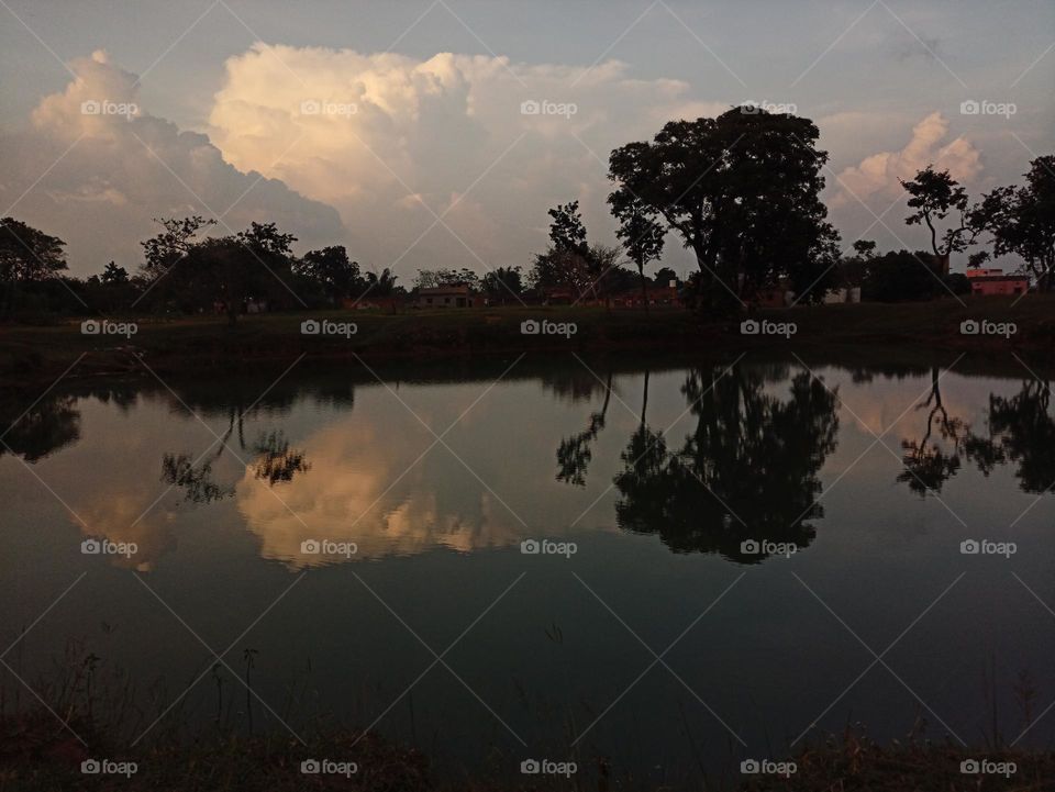 Beautiful reflection image