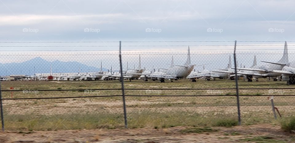 Davis monthan air force planes