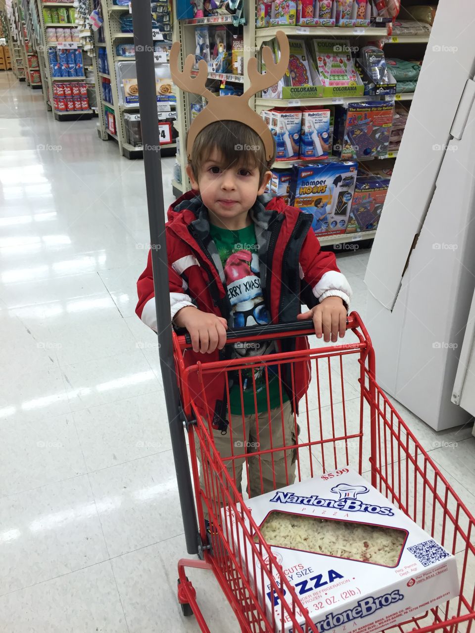 Toddler shopping