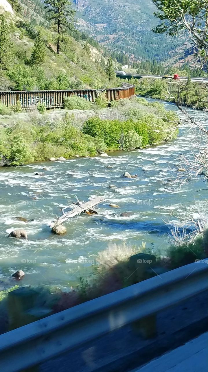 Truckee River in Nevada