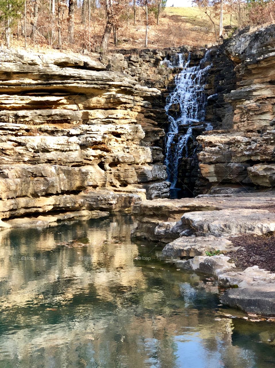 Big Cedar Mountain falls