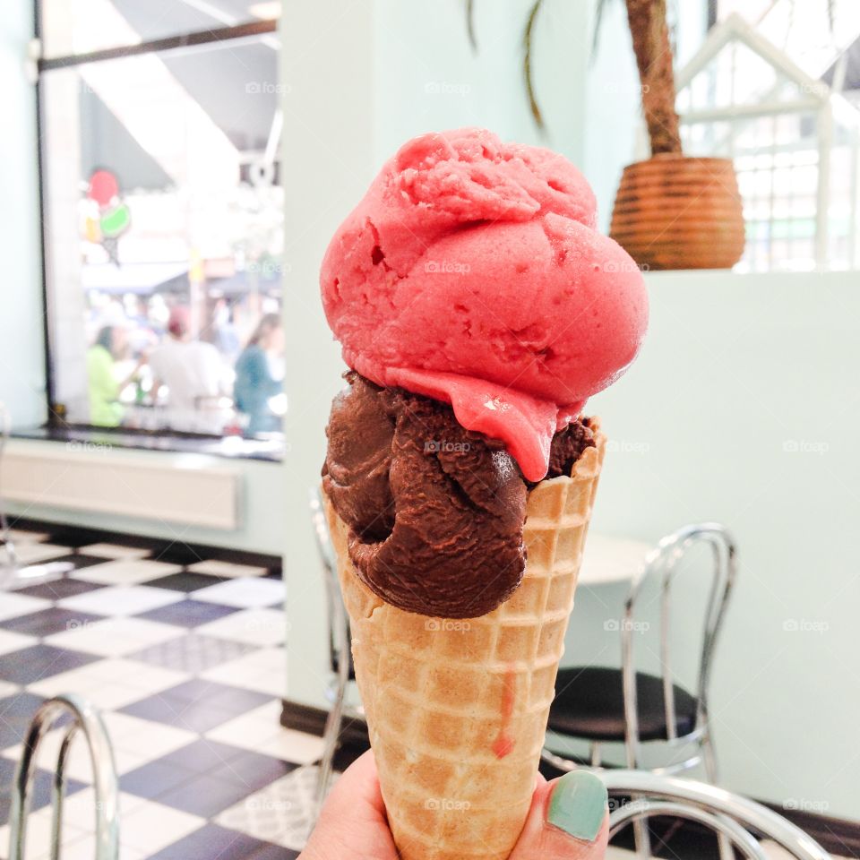 vegan icecream and sorbet