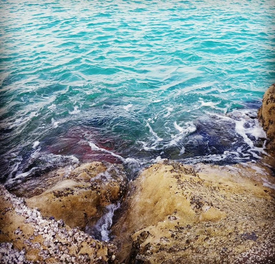 Rocks on the beach