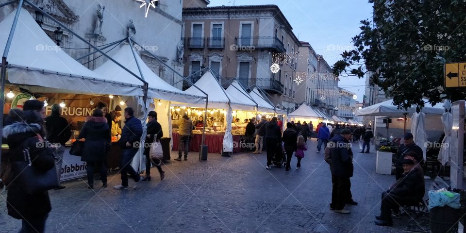 market corso Italy street