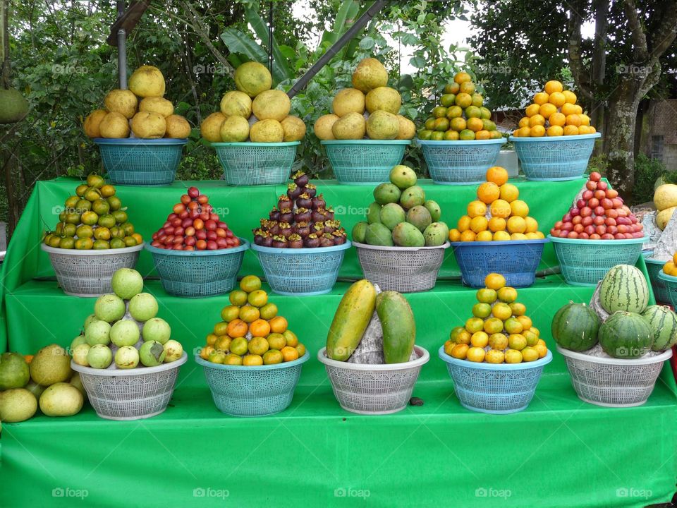 Healthy fruits. In Bali, you get all kinds of delicious fruits - fresh, healthy, yummy