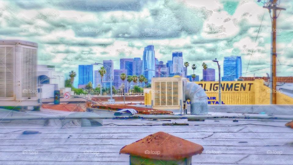 View Of Downtown LA