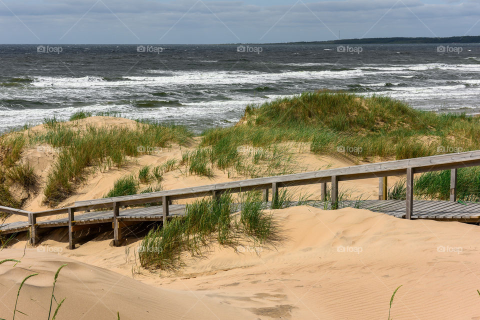 Tylösand beach outside Halmstad in Sweden.