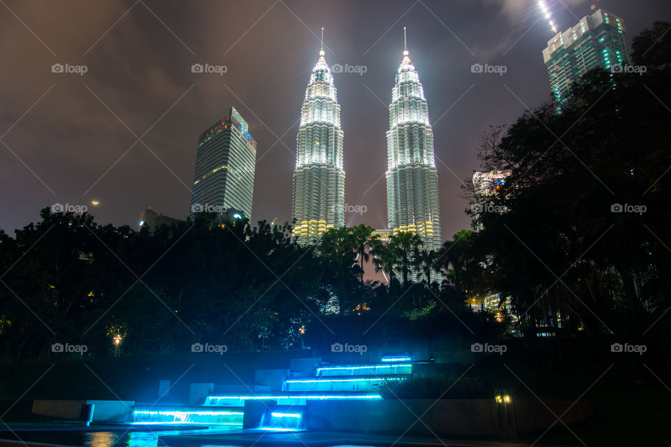 Petronas Tower in Kuala Lumpur 