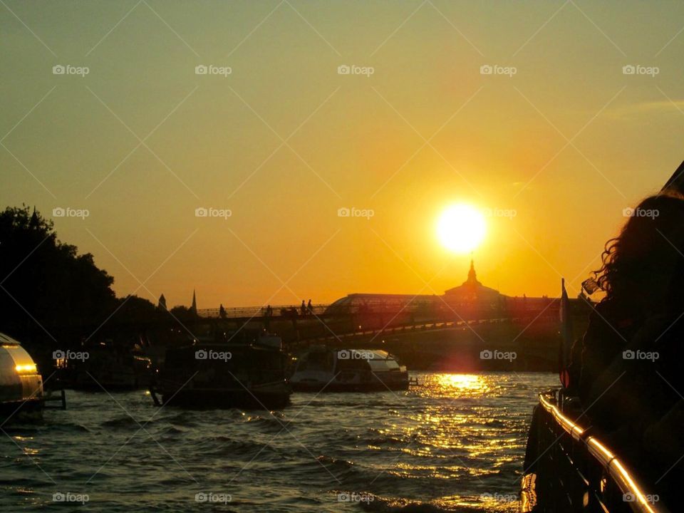 Paris Sunset 