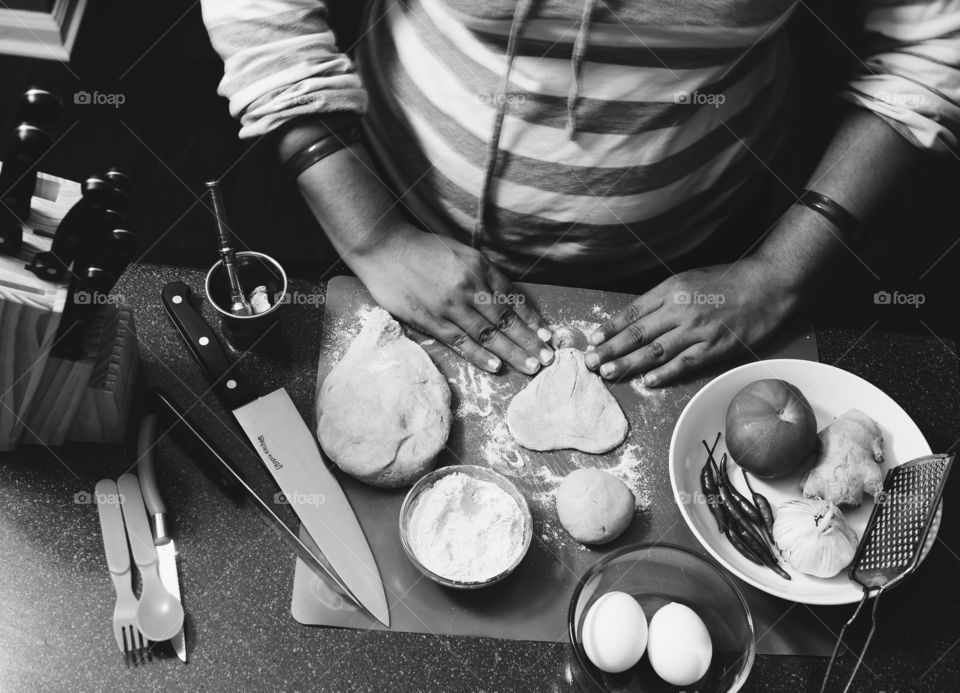 food ingredients for a great dinner and baking making pizza and cookies 