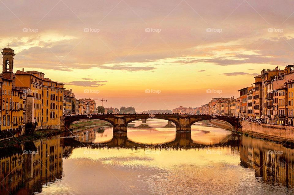 Sunset in Florence