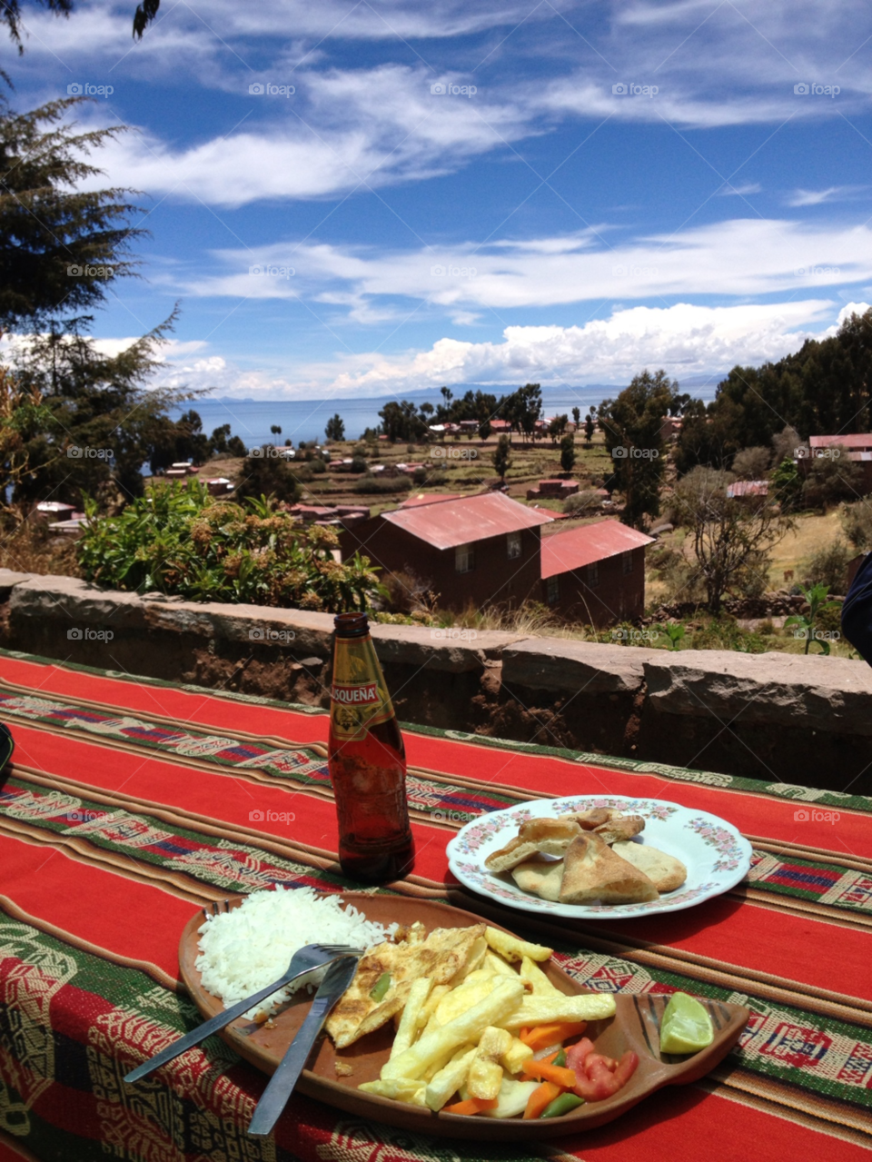 landscape sky blue table by hookolsson