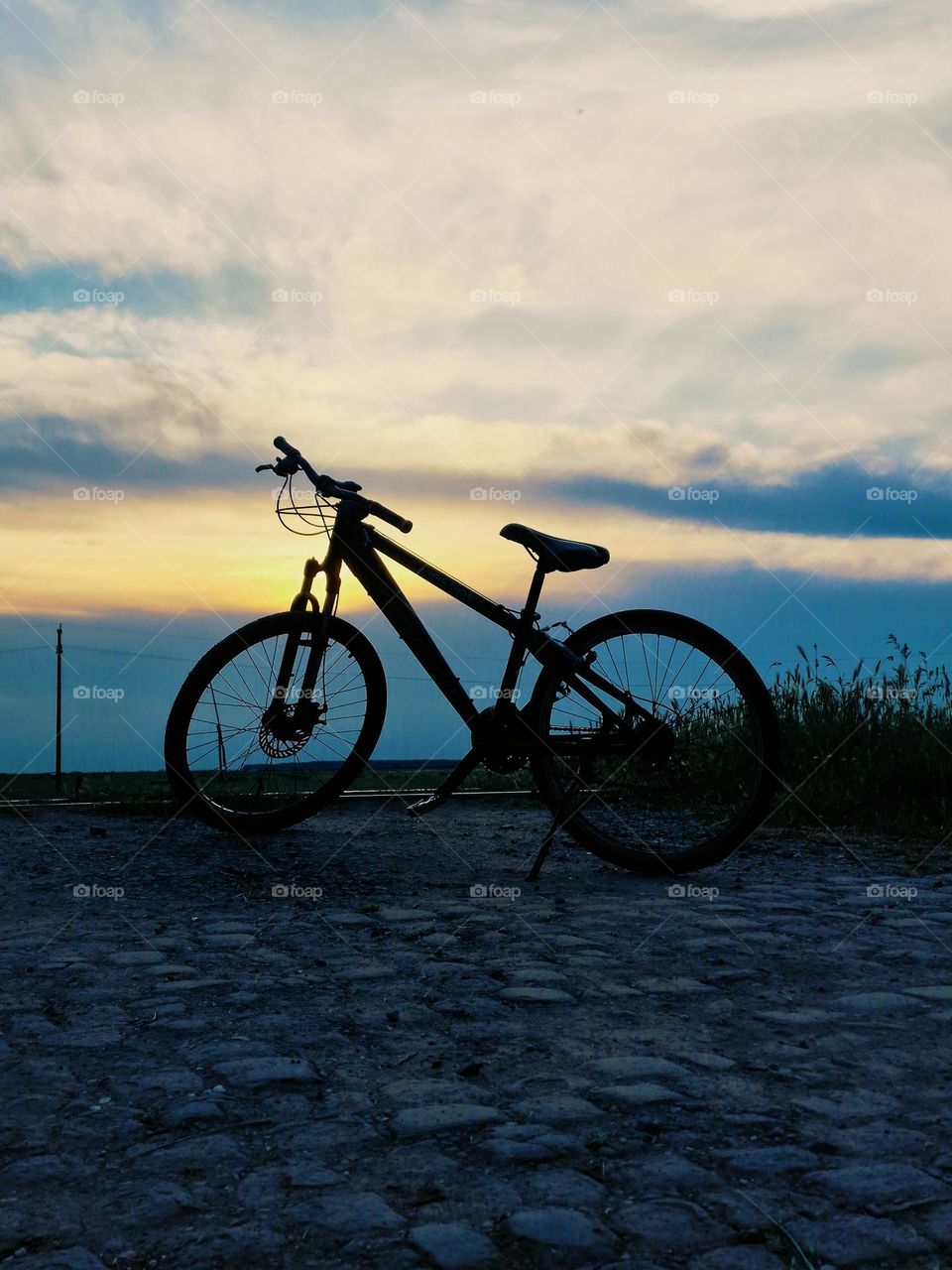 lonely bicycle