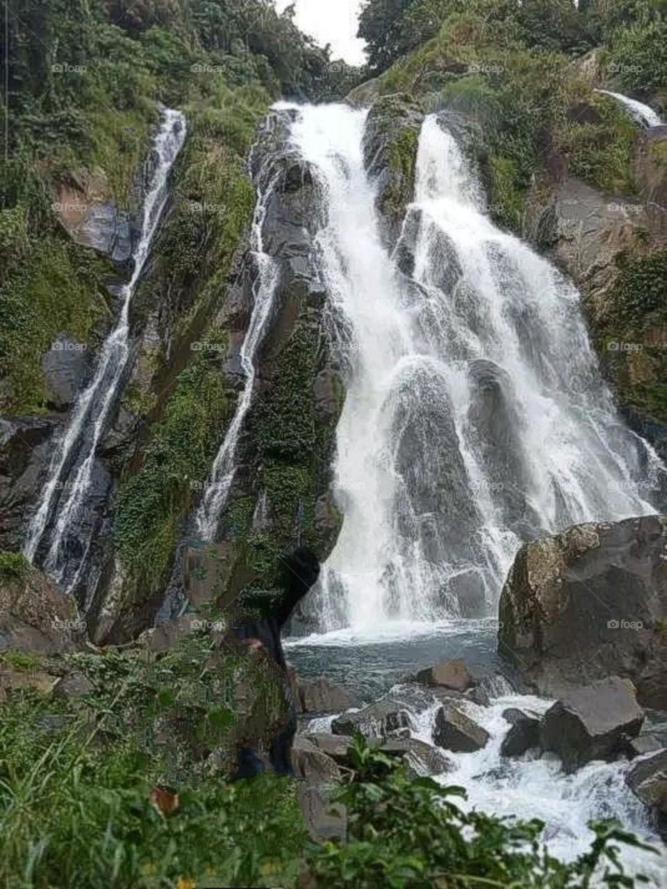 August 15th 2023 . A beautiful and attractive view of the natural spring.