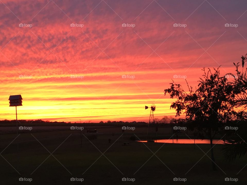 Another beautiful sunset at home