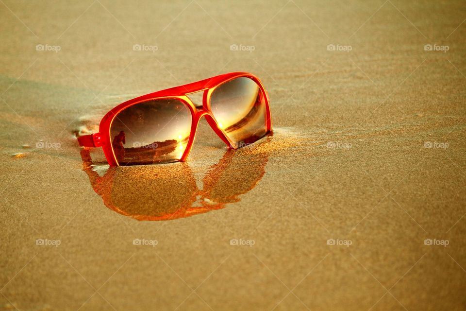 Chilling at the beach
