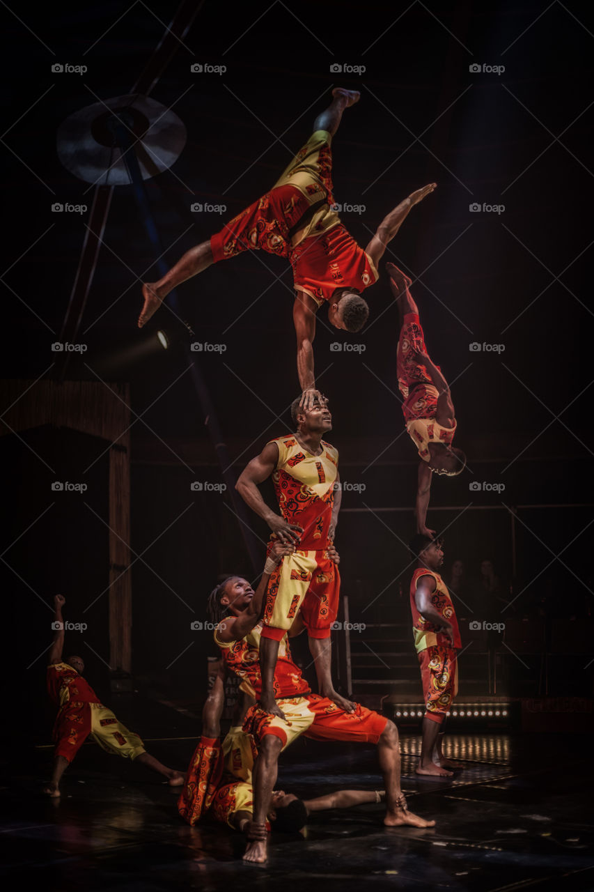 Cirque Africa Acrobatic, powerful circus performance and entertainment 