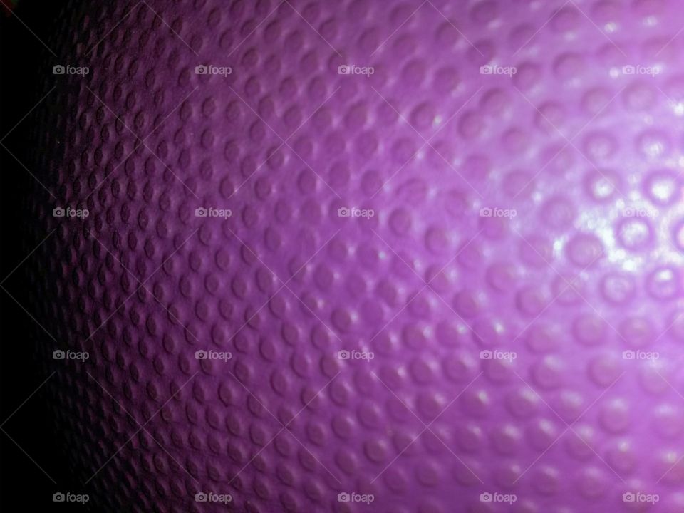 close up of purple basketball