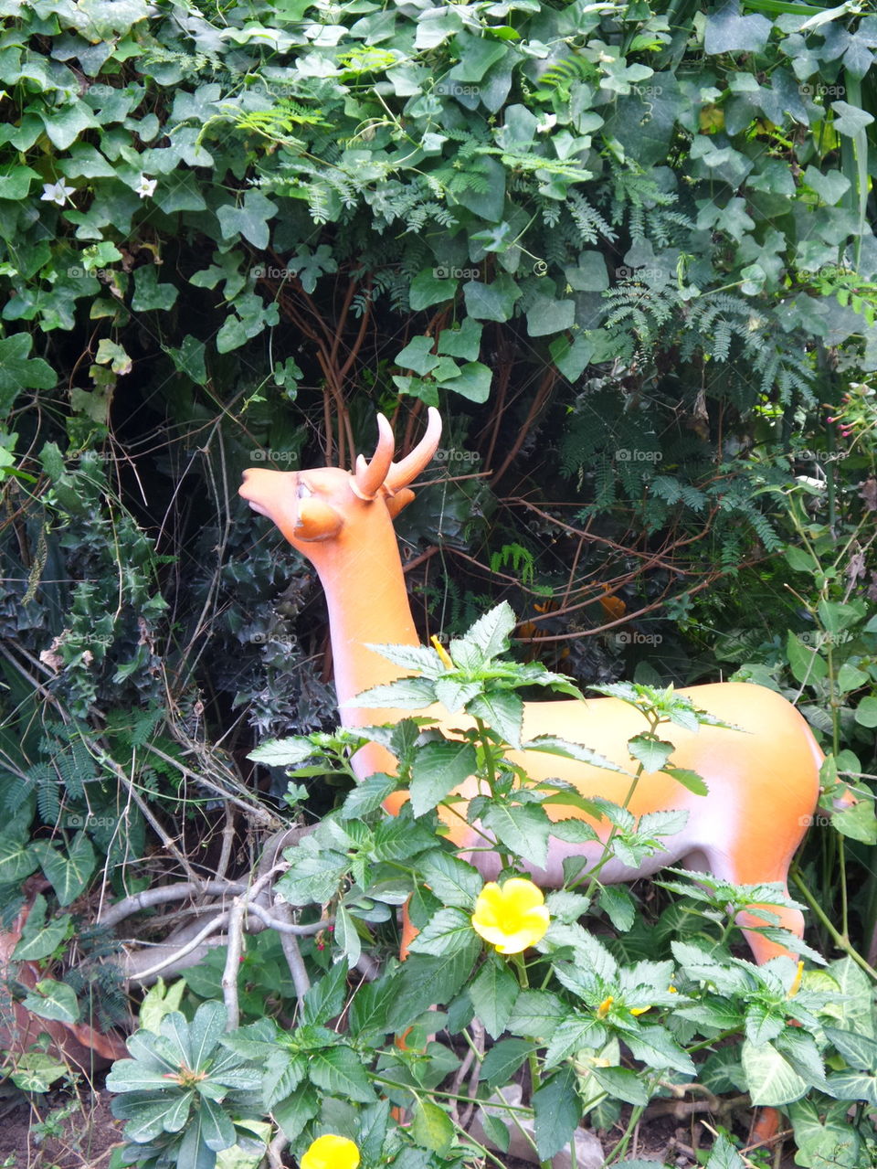 Deer statue