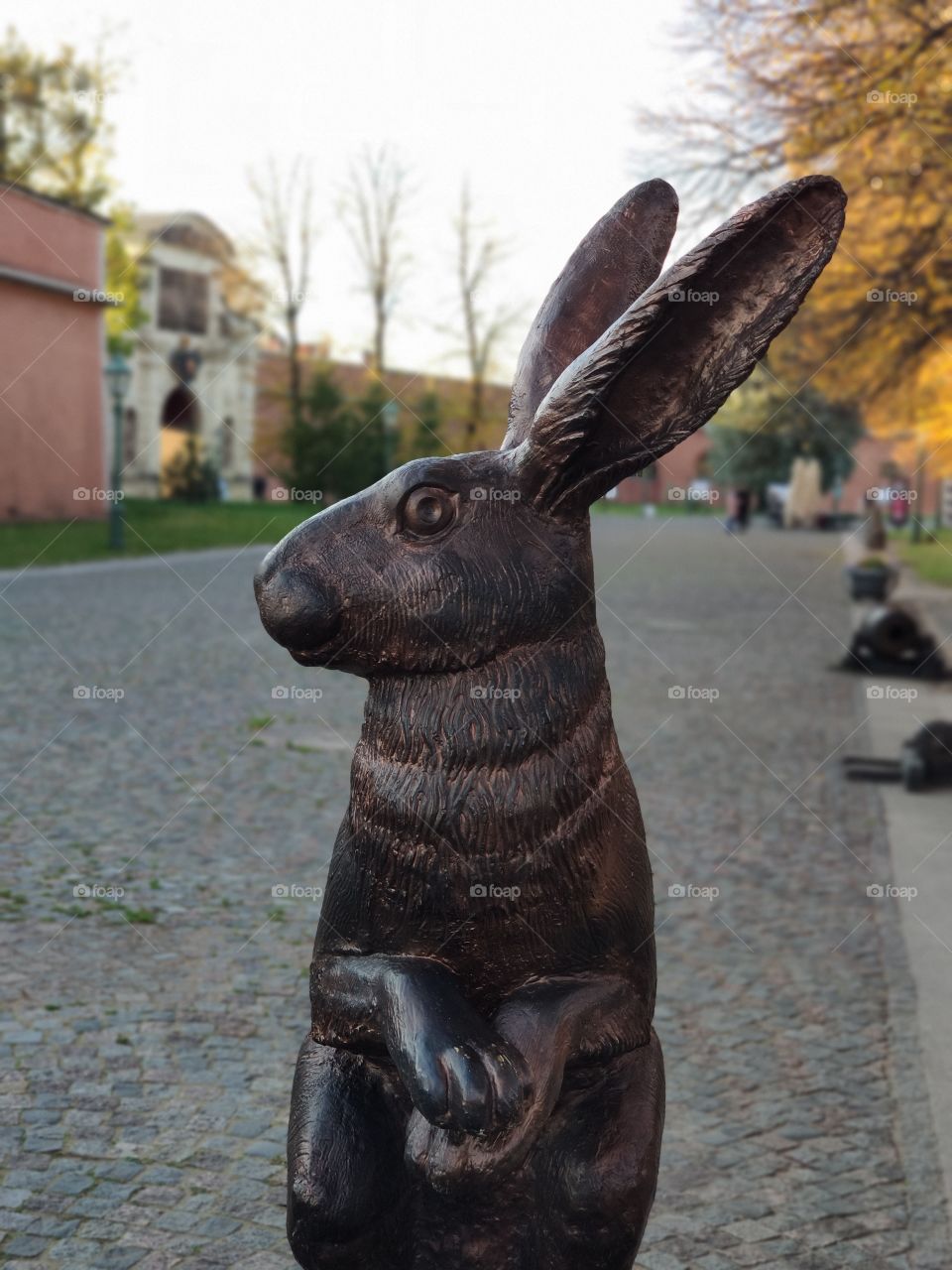 Bronze hare