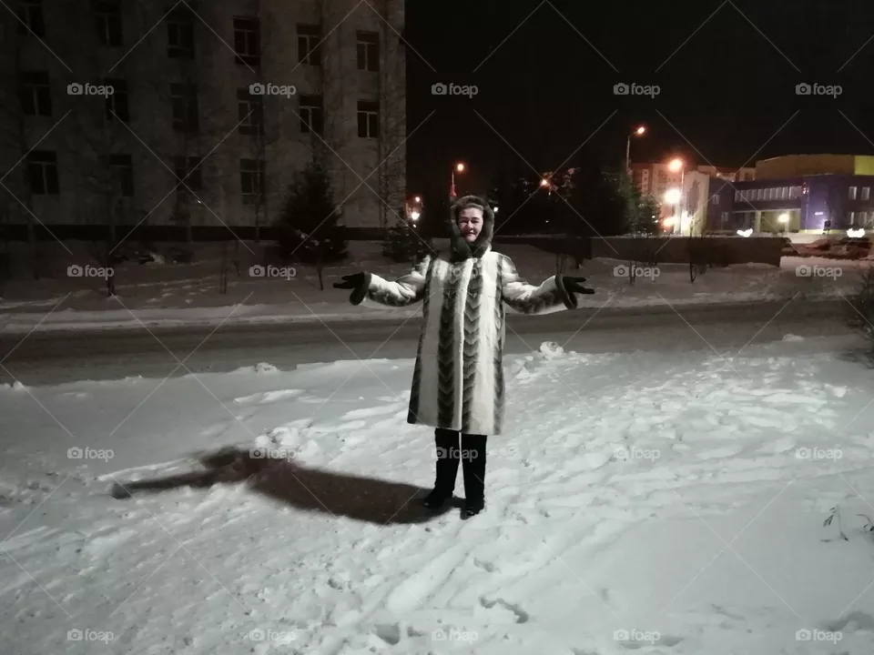 Зима. Вечер