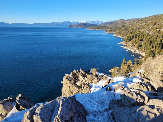 Lake Tahoe phone picture