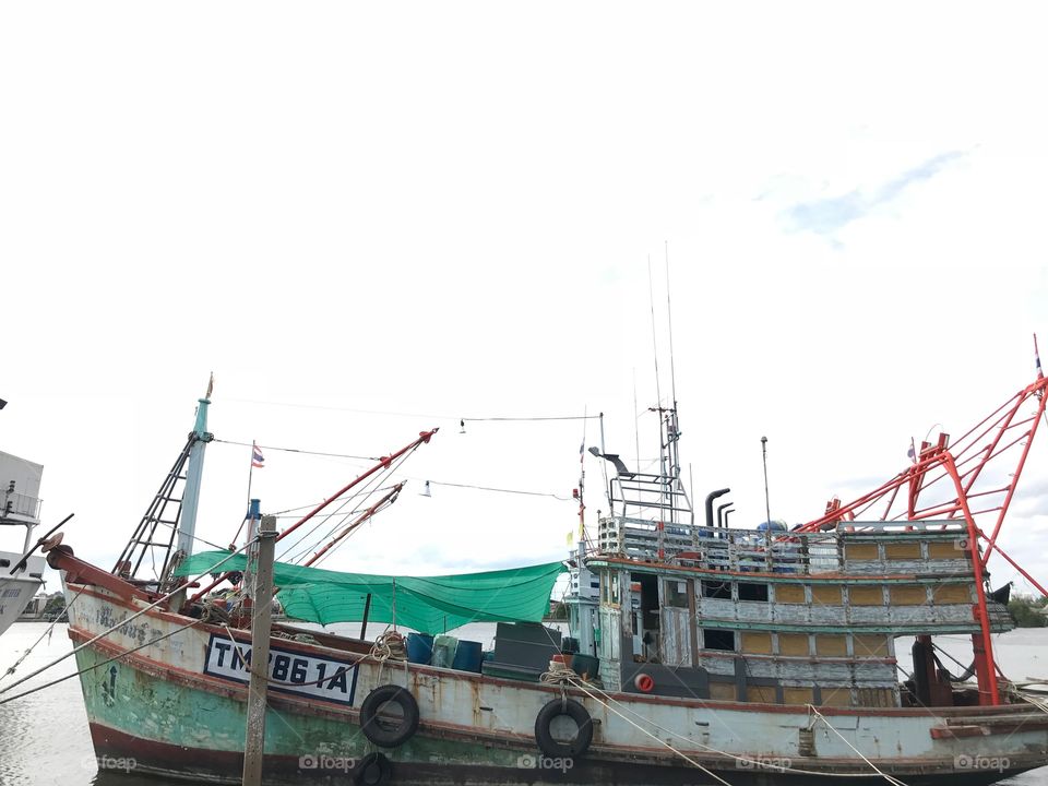 Fishing boat in BKK.