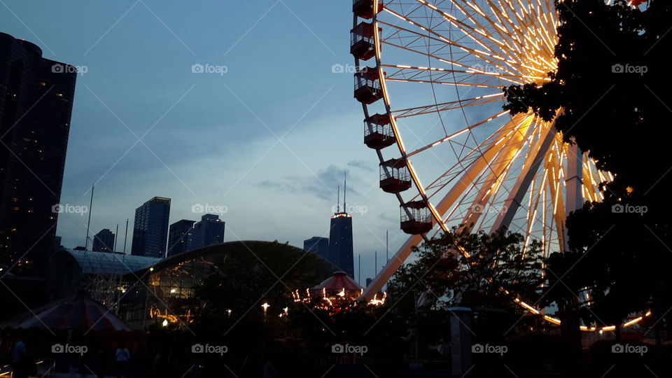 Chicago landmarks . Chicago landmarks 