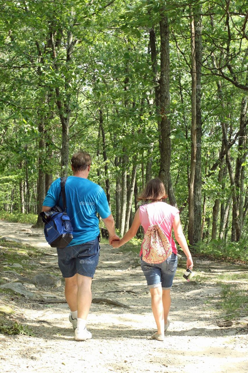 Father and daughter