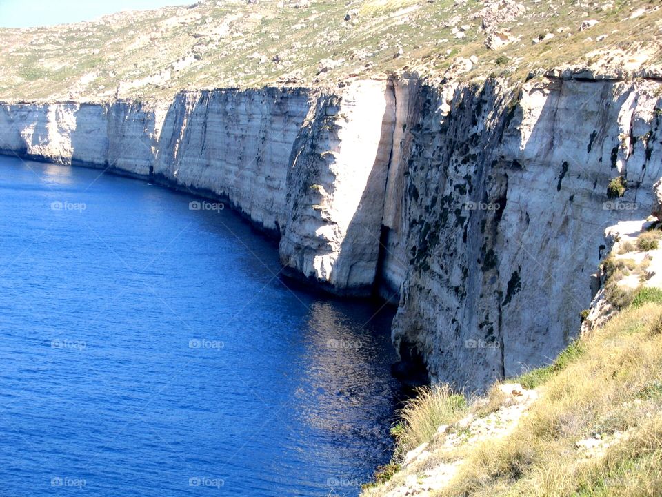 Ta Cenc cliffs in gozo