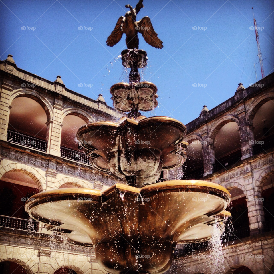 mexico sky water fountain by durcams