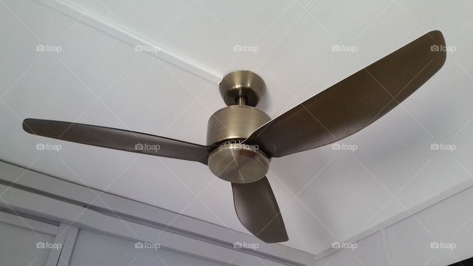 Ceiling Fan. Bronze Ceiling Fan
