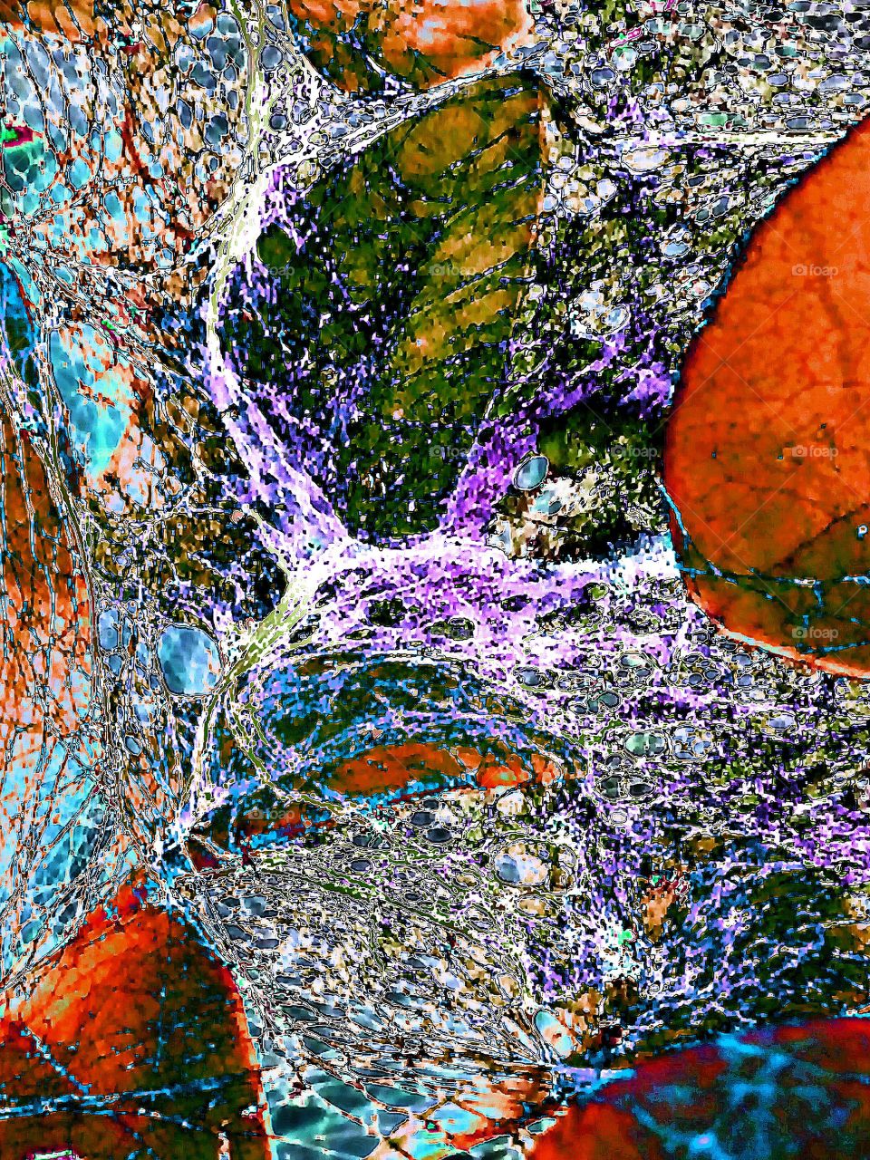 High angle view of splashing water