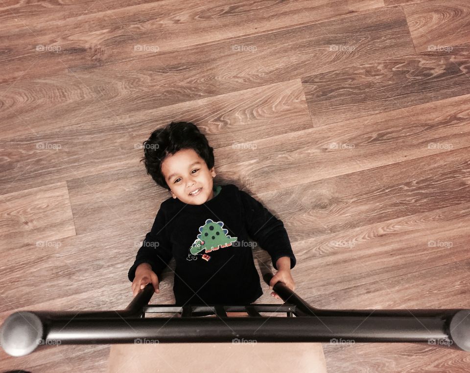 Toddler at home playing indoor. Toddler at home playing indoor