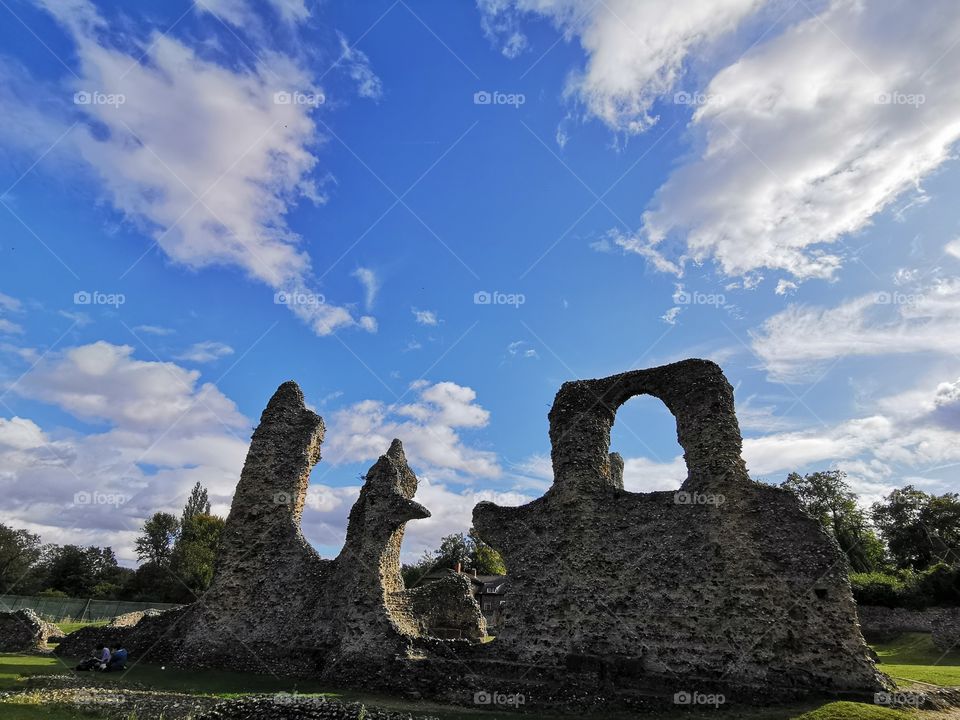 Medieval Ruins, Bury Saint Edmunds, Suffolk, United Kingdom