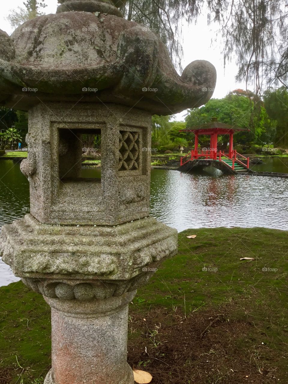 At Liliuokalani Park and Gardens