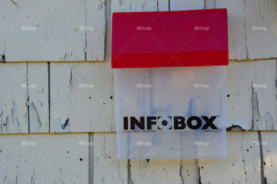 Empty info box 